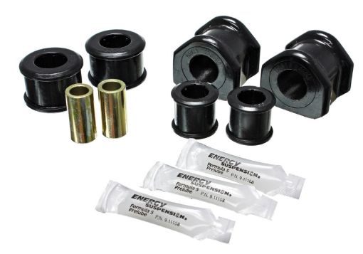 Picture of Energy Suspension 11 - 13 Ford Mustang Black 24mm Rear Sway Bar Bushings