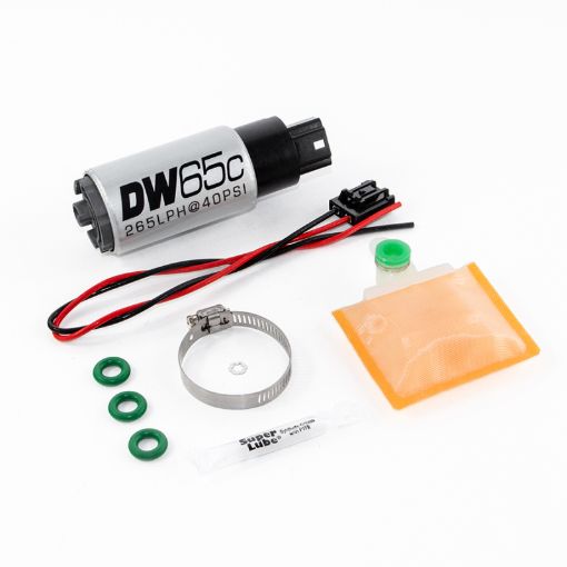 Picture of DeatschWerks Ford Focus MK2 RS DW65C 265lph Compact In - Tank Fuel Pump wInstall Ki