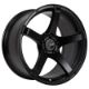 Picture of Enkei Kojin 17x8 45mm Offset 5x114.3 Bolt Pattern 72.6mm Bore Dia Matte Black Wheel