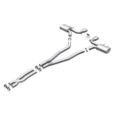 Picture of MagnaFlow 11 - 13 Cadillac CTS Coupe Only V8 6.2L Dual Ctr Rear Exit SS Cat - Back Performance Exhaust