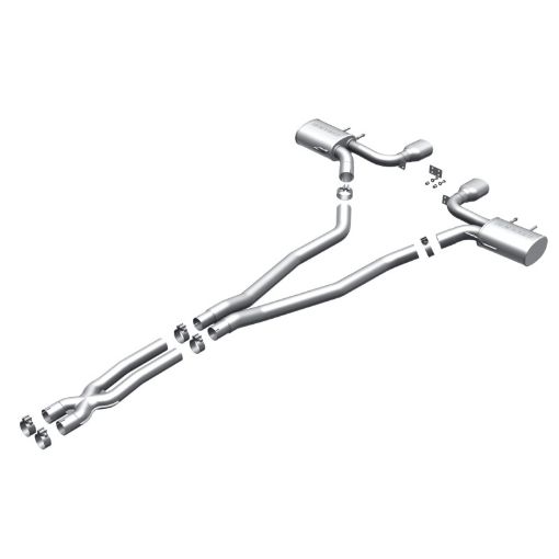 Picture of MagnaFlow 11 - 13 Cadillac CTS Coupe Only V8 6.2L Dual Ctr Rear Exit SS Cat - Back Performance Exhaust