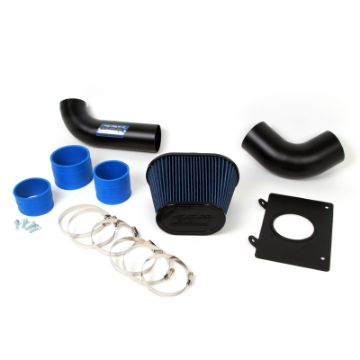 Picture of BBK 86 - 93 Mustang 5.0 Cold Air Intake Kit - Fenderwell Style - Blackout Finish