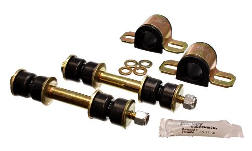Picture of Energy Suspension 79 - 94 Toyota Pickup 2WD (Exc T - 100Tundra) Black 25mm Front Sway Bar Bushing Set