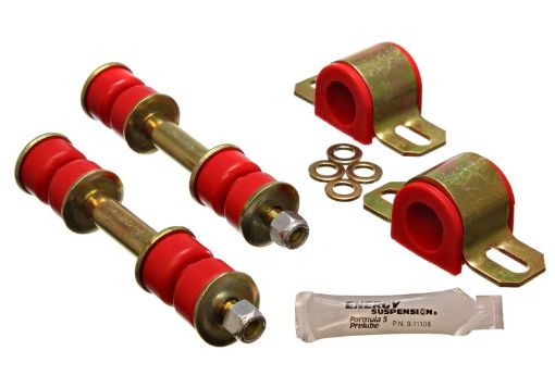 Picture of Energy Suspension 79 - 94 Toyota Pickup 2WD (Exc T - 100Tundra) Red 25mm Front Sway Bar Bushing Set
