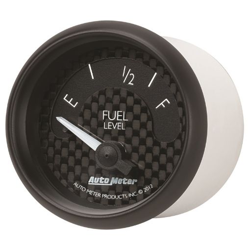 Picture of Autometer GT Series 52mm Short Sweep Electronic 73 - 10 ohms Fuel Level (For most Ford and Chrysler)