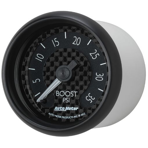 Picture of Autometer GT Series 52mm Mechanical 0 - 35 psi Boost Gauge