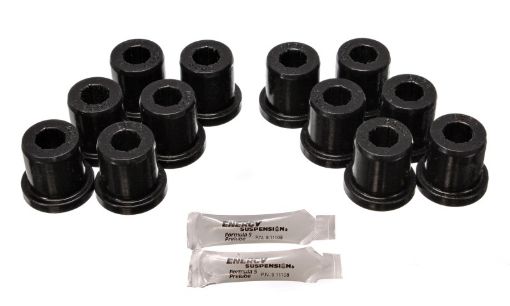 Picture of Energy Suspension 81 - 89 Toyota FJ40FJ60 Landcruiser 24WD Blk Front Leaf Spring Bushing Set
