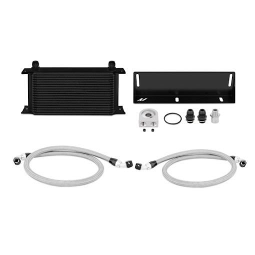 Picture of Mishimoto 79 - 93 Ford Mustang 5.0L Oil Cooler Kit - Black