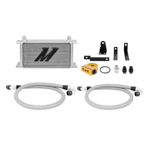 Picture of Mishimoto 00 - 09 Honda S2000 Thermostatic Oil Cooler Kit - Silver