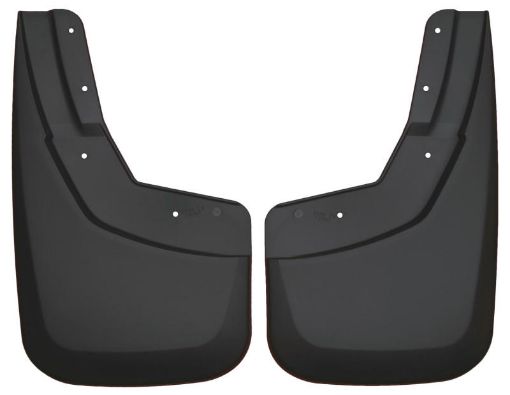 Picture of Husky Liners 14 Chevrolet Silverado 1500 Custom Molded Mud Guards