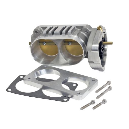 Picture of BBK 05 - 14 Mustang Shelby GT500 F Series Truck 6.8 V10 Twin 65mm Throttle Body BBK Power Plus Series