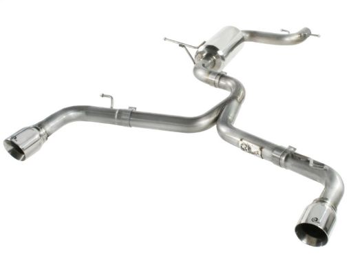 Picture of aFe MACHForce XP Exhaust 304SS Cat - Back w Polished Tips 12 - 13 VW Beetle L4 2.0L (t)