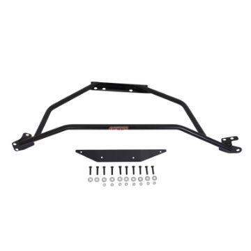 Picture of BBK 94 - 04 Mustang V6 GT Tubular Strut Tower Brace - Black Powdercoat Finish