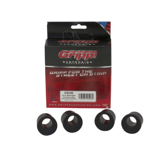 Picture of BBK 86 - 04 Mustang Offset Polyurethane Steering Rack Bushings (4pc)