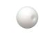 Picture of Torque Solution Delrin 50mm Round Shift Knob (White) Universal 12x1.25