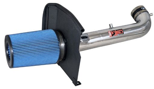 Picture of Injen 14 - 19 Chevy SilveradoGMC Sierra PU 5.3L Polished Short Ram Intake w MR Tech Heat Shield