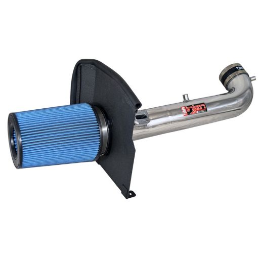 Picture of Injen 14 Chevy SilveradoGMC Sierra PU 5.3L Wrinkle Black Short Ram Intake w MR Tech Heat Shield