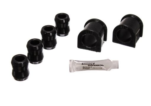 Picture of Energy Suspension 87 - 96 Jeep Wrangler YJ Blk Frt 1 - 18in Sway Bar Bushing Set wEnd Link Bushings