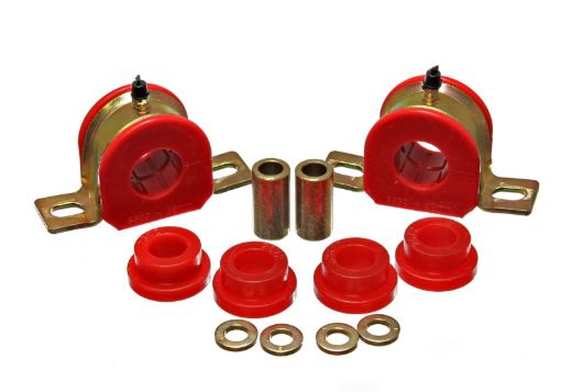 Picture of Energy Suspension 00 - 06 TahoeYukonDenali 2WD Red 28mm Rear Sway Bar Bushing Set