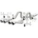 Picture of Magnaflow 00 - 04 Chev Corvette V8 5.7L Comp Series Quad Ctr Rr Exit SS Cat - Back Perf Exhaust