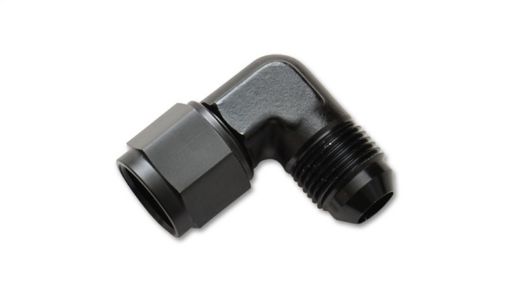 Picture of Vibrant - 4AN Female to - 4AN Male 90 Degree Swivel Adapter (AN to AN) - Anodized Black Only