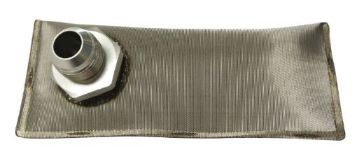 Picture of Fuelab In - Tank Fuel Sock Kit 100 Micron Stainless w - 10AN Adaptor Fitting for 4X4xx Series Pumps