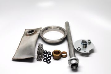 Picture of Fuelab Prodigy Stainless Weldable Flange In - Tank Power Module Installation Kit for Fabricator Series