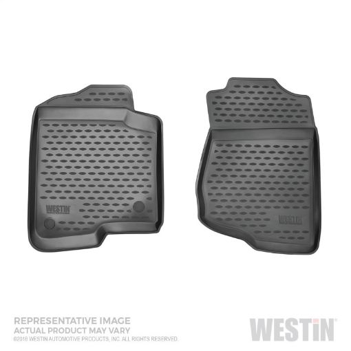 Picture of Westin 15 - 18 Ford F150 Super Crew and Super Cab Profile Floor Liners Front Row - Black