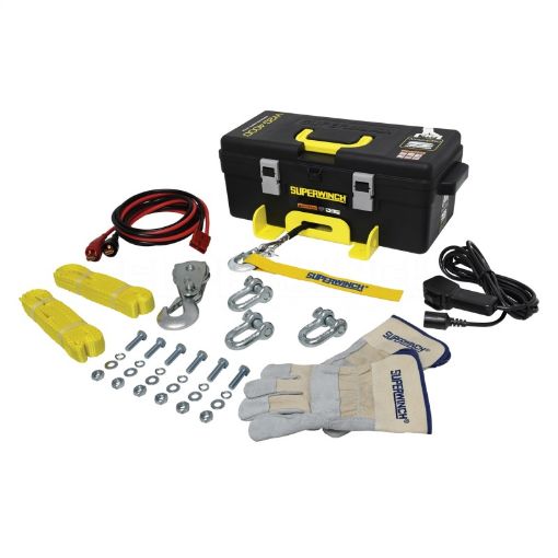 Picture of Superwinch 4000 LBS 12V DC 316in x 50ft Synthetic Rope Winch2Go