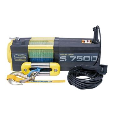 Picture of Superwinch 7500 LBS 12V DC 516in x 54ft Synthetic Rope S7500 Winch