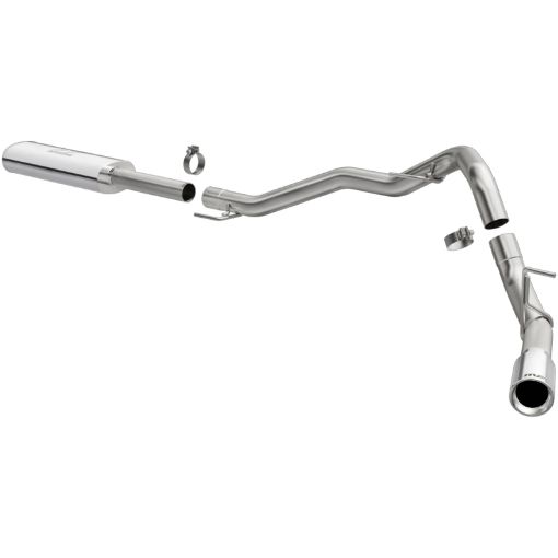 Picture of MagnaFlow 2020 Jeep Gladiator 3in Street Series Side Rear Exit Cat - Back Exhaust wPolished Tips