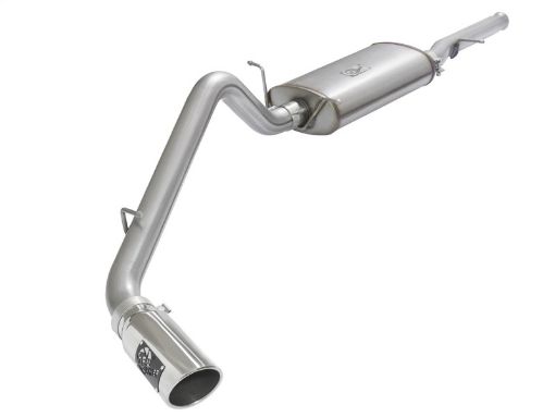 Picture of aFe MACHForce XP Exhausts Cat - Back Polished Tips 09 - 17 GM Silverado 1500 4.35.3L RegCab SBLB