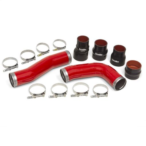 Picture of Banks 10 - 12 Ram 6.7L Diesel OEM Replacement Cold Boost Tubes - Red