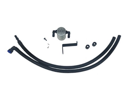 Picture of JampL 2019 - 2024 Ford Ranger 2.3L Driver Side Oil Separator 3.0 - Clear Anodized