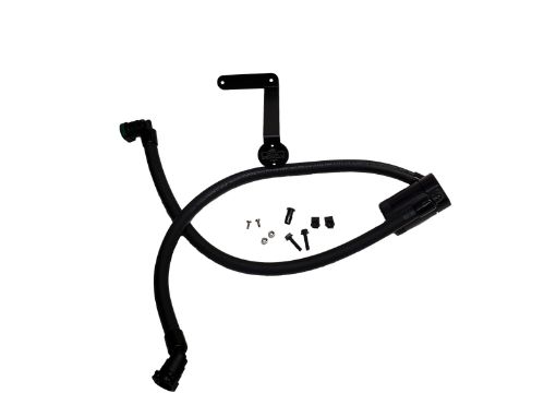 Picture of JampL 2011 - 2024 Ford F - 150 2.7L3.5L5.0L Passenger Side Oil Separator 3.0 - Black Anodized