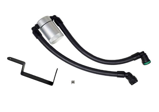 Picture of JL 13 - 19 Ford Explorer Sport EcoBoost V6 Passenger Side Oil Separator 3.0 - Clear Anodized