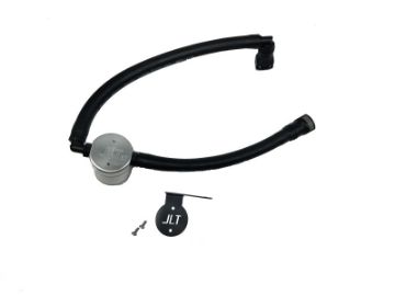 Picture of JampL 15 - 24 Ford Transit 150250350 3.5L EcoBoost Passenger Side Oil Separator 3.0 - Clear Anodiz