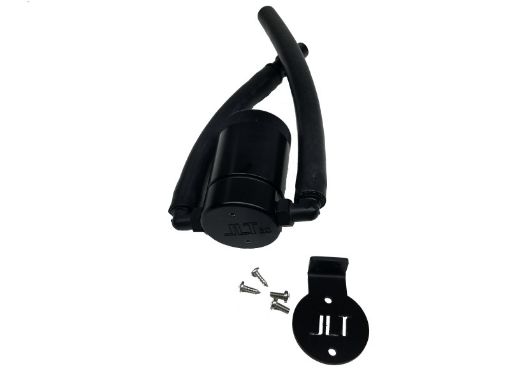 Picture of JL 99 - 04 Ford Lightning Driver Side Oil Separator 3.0 - Black Anodized
