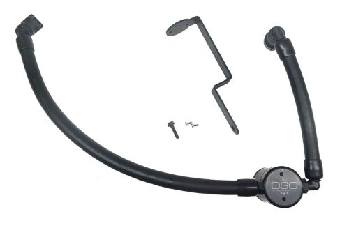 Picture of JL 17 - 19 Ford Fusion Sport 2.7L Passenger Side Oil Separator 3.0 - Black Anodized