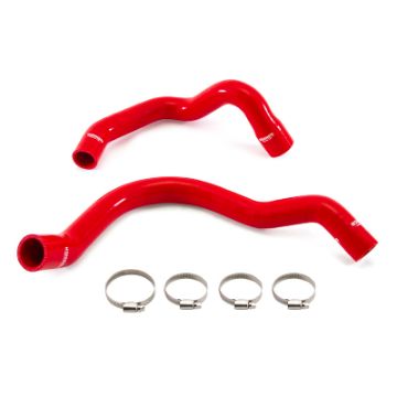 Picture of Mishimoto 91 - 01 Jeep Cherokee XJ 4.0L Silicone Radiator Hose Kit - Red