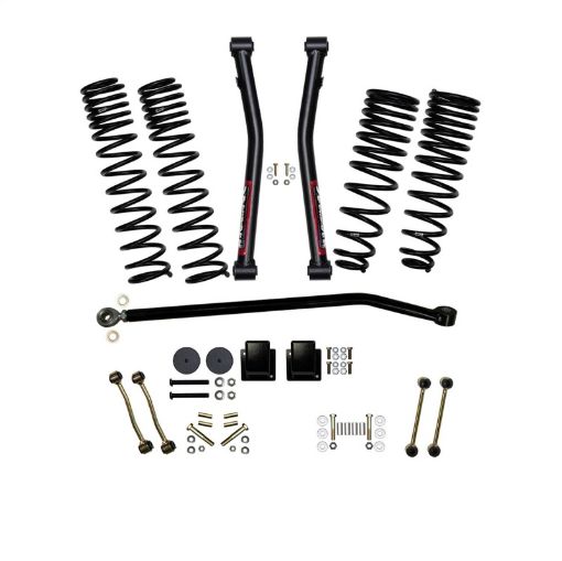 Picture of Skyjacker Suspension Lift Kit Components 3.5in Front 2in Rear 2020 Jeep Gladiator JT Non - Rubicon