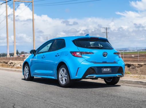 Picture of Borla 2019 Corolla SEXSE 2.0L ATMT FWD 4DR Hatchback 2in S - type Exhaust Turn Down Tip