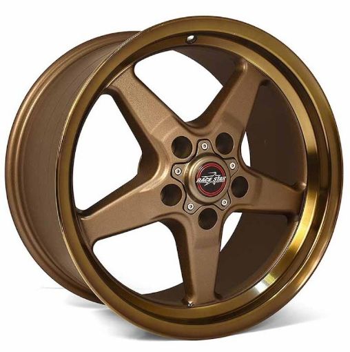 Picture of Race Star 92 Drag Star Bracket Racer 15x8 5x4.75bc 5.25bs Bronze Wheel