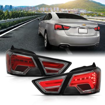 Picture of ANZO 14 - 18 Chevrolet Impala LED Taillights Smoke