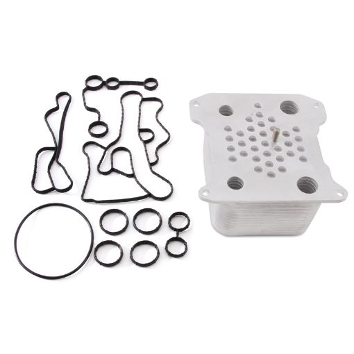 Picture of Mishimoto 08 - 10 Ford 6.4L Powerstroke Replacement Oil Cooler Kit