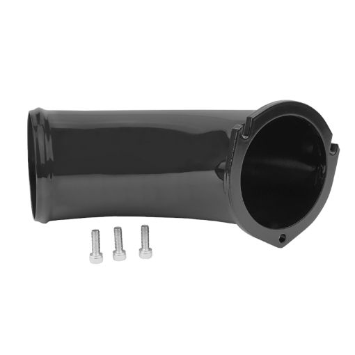 Picture of Wehrli 01 - 04 Chevrolet 6.6L LB7 Duramax 3.5in Intake Horn - Gloss Black
