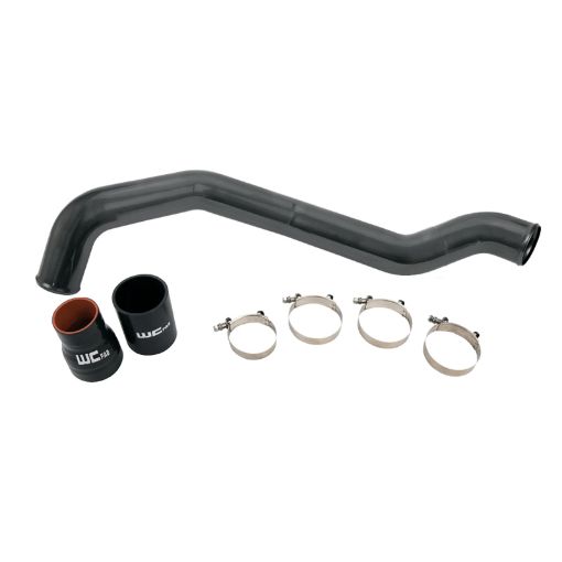 Picture of Wehrli 04.5 - 10 Chevrolet 6.6L LLYLBZLMM Duramax Driver Side 3in Intercooler Pipe - WCFab Grey