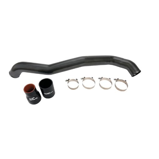 Picture of Wehrli 11 - 16 Chevrolet 6.6L LML Duramax Driver Side 3in Intercooler Pipe - Gloss Black