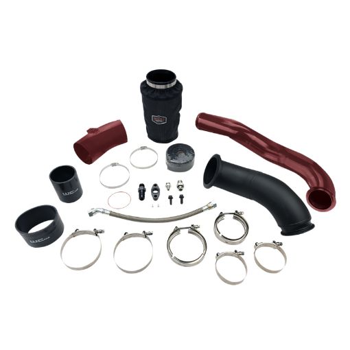 Picture of Wehrli 04.5 - 07 Dodge 5.9L Cummins S300 Turbo 2nd Gen Swap Kit (No TurboManifold) - WCFab Red