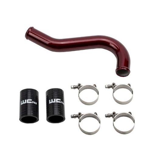 Picture of Wehrli 06 - 10 Chevrolet 6.6L LBZLMM Duramax Upper Coolant Pipe - Gloss White